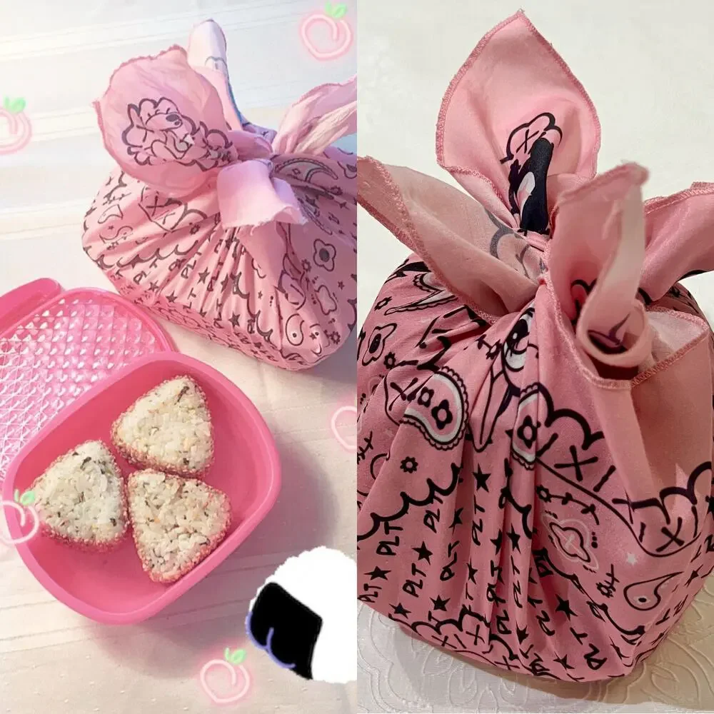 Pink Kawaii Japanese Bento Lunch Container Set 5 Pieces